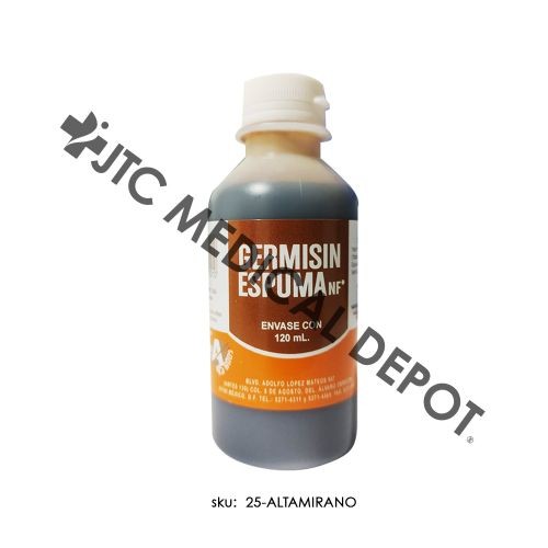 GERMISÍN ESPUMA NF IODOPOVIDONA 120 ML